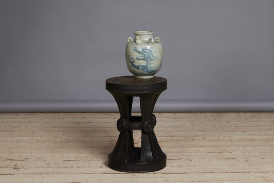 Carved Stool from Neis Island off the coast of Sumatra