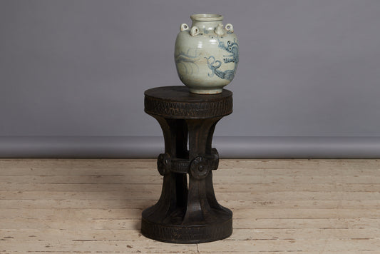 Carved Stool from Neis Island off the Coast of Sumatra