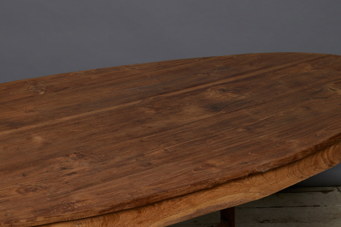 Sumatran Dutch Colonial Oval Center Table