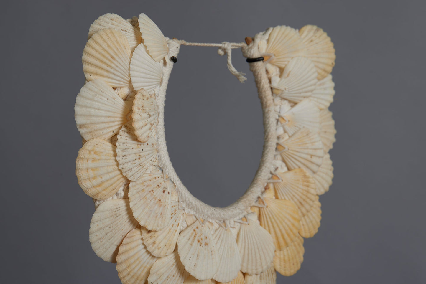 Yellow Scallop Ceremonial Necklace from Papua New Guinea