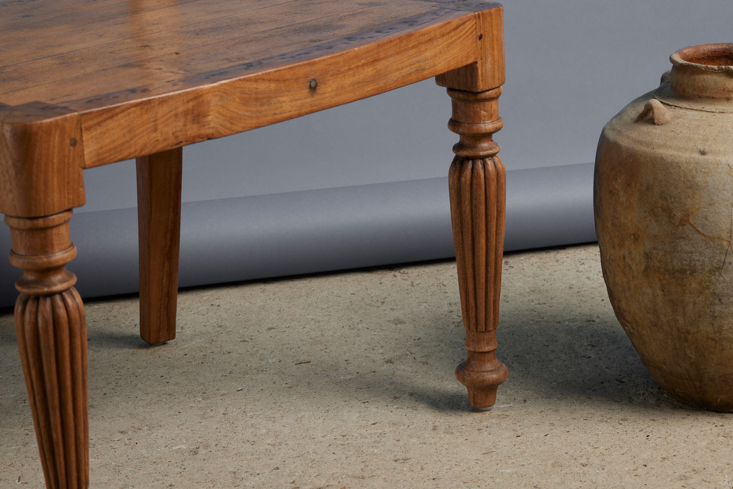 Classic Raffles Side Chair in Natural Finish