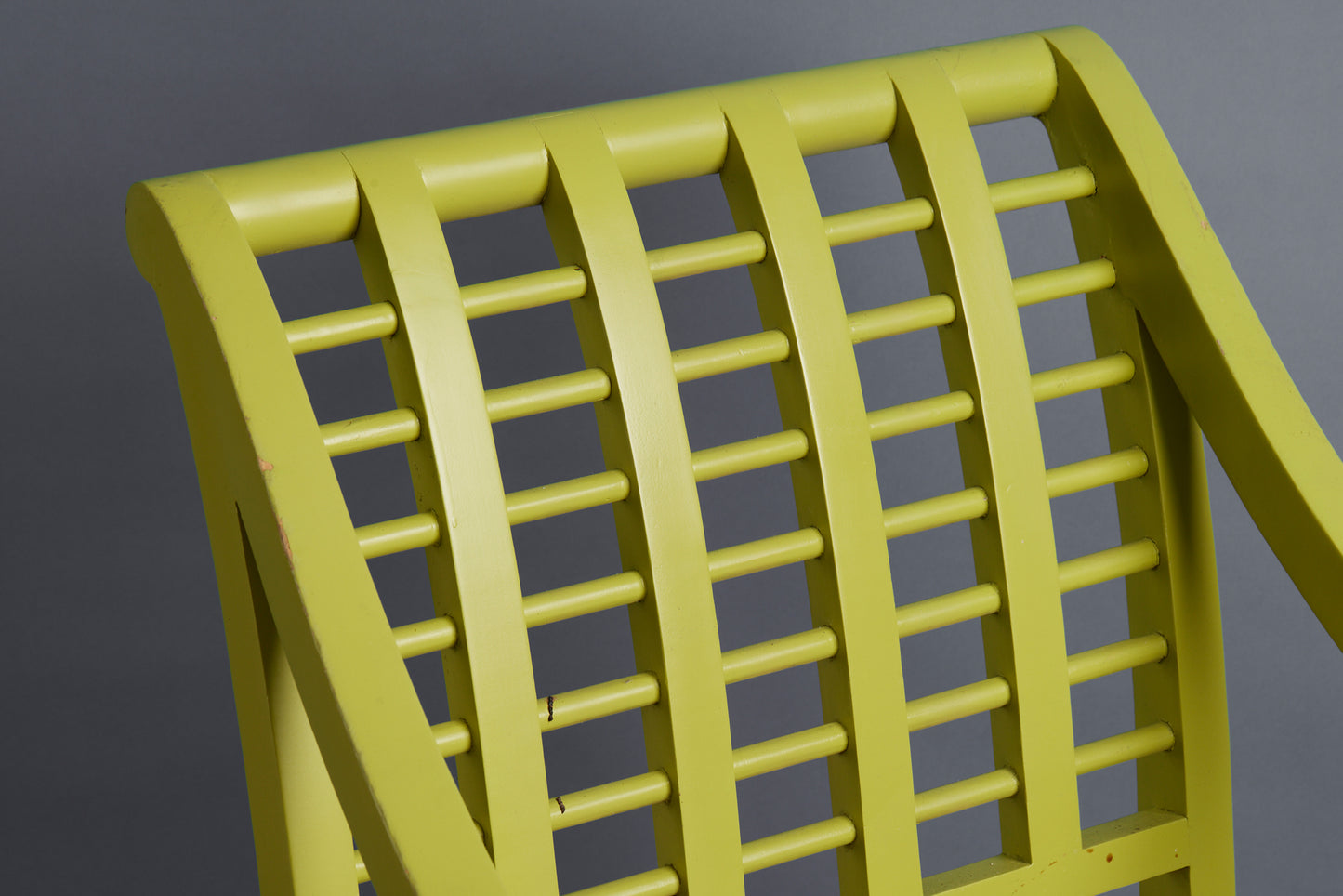 Green Painted Teak Relax Chair