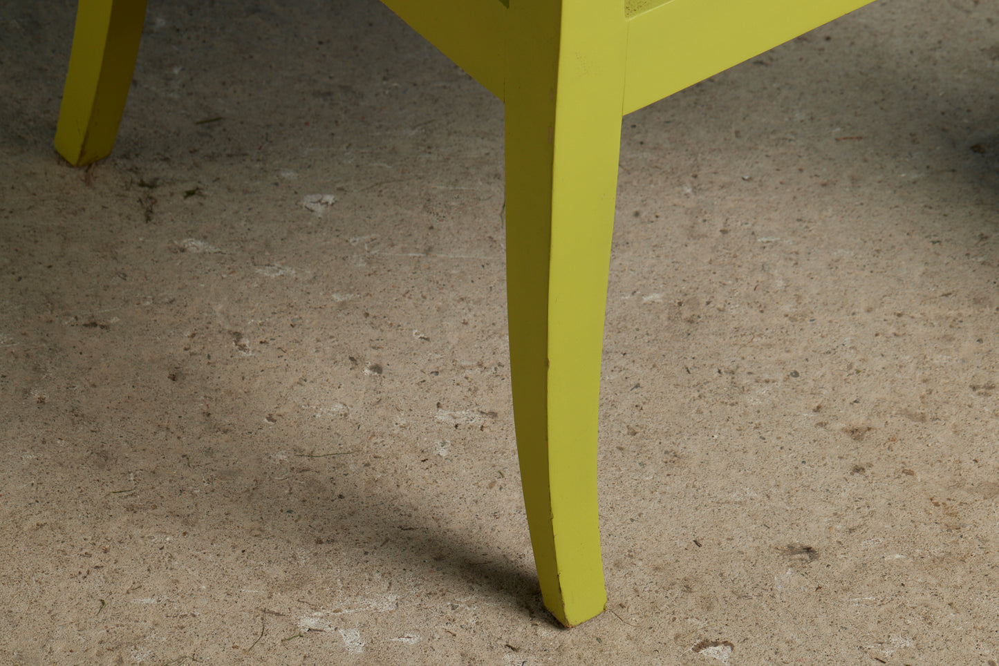 Green Painted Teak Relax Chair
