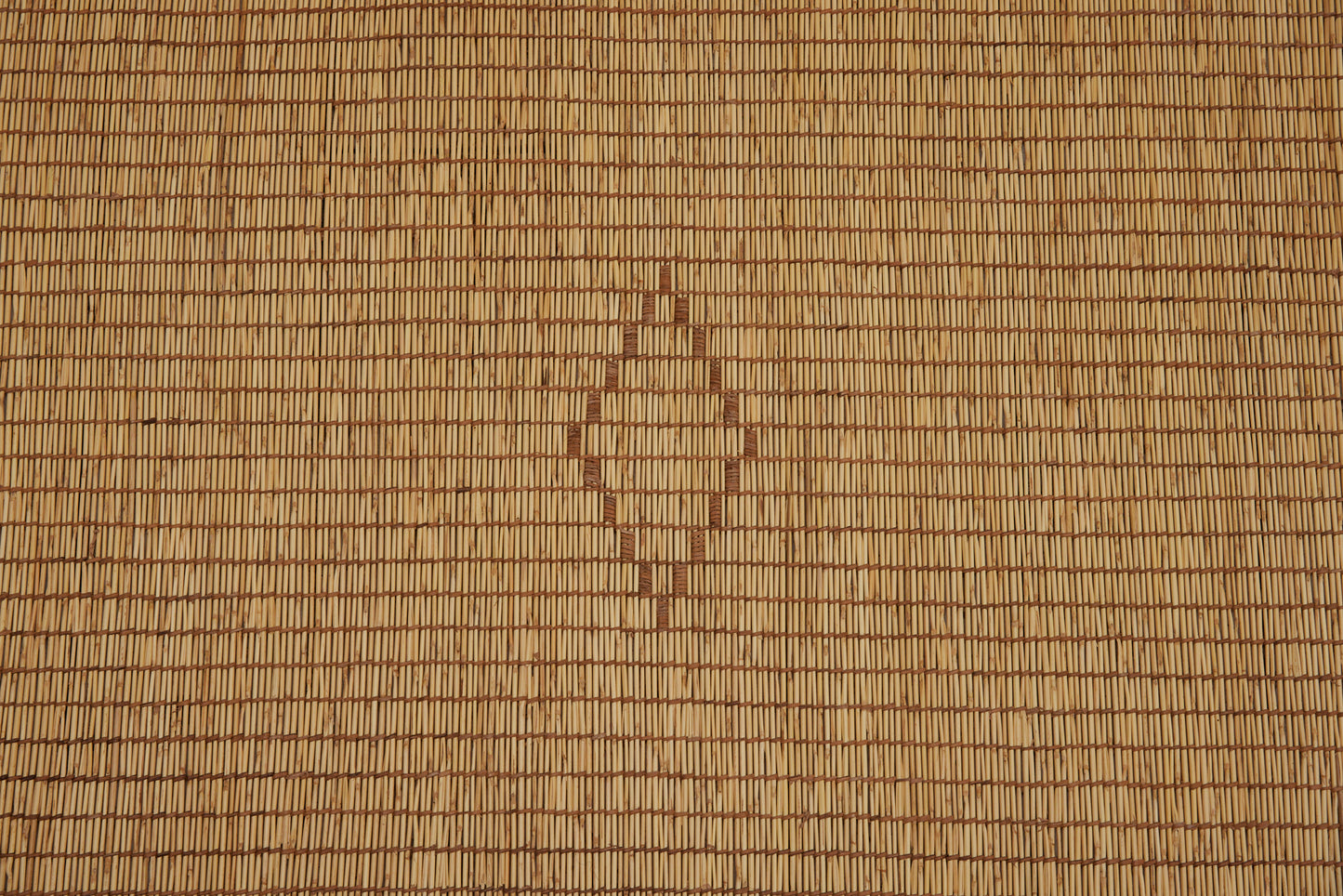 Triple Banded Blonde Tuareg with 4 Horizontal Bands & Open Diamonds (8'7" x 14'9")