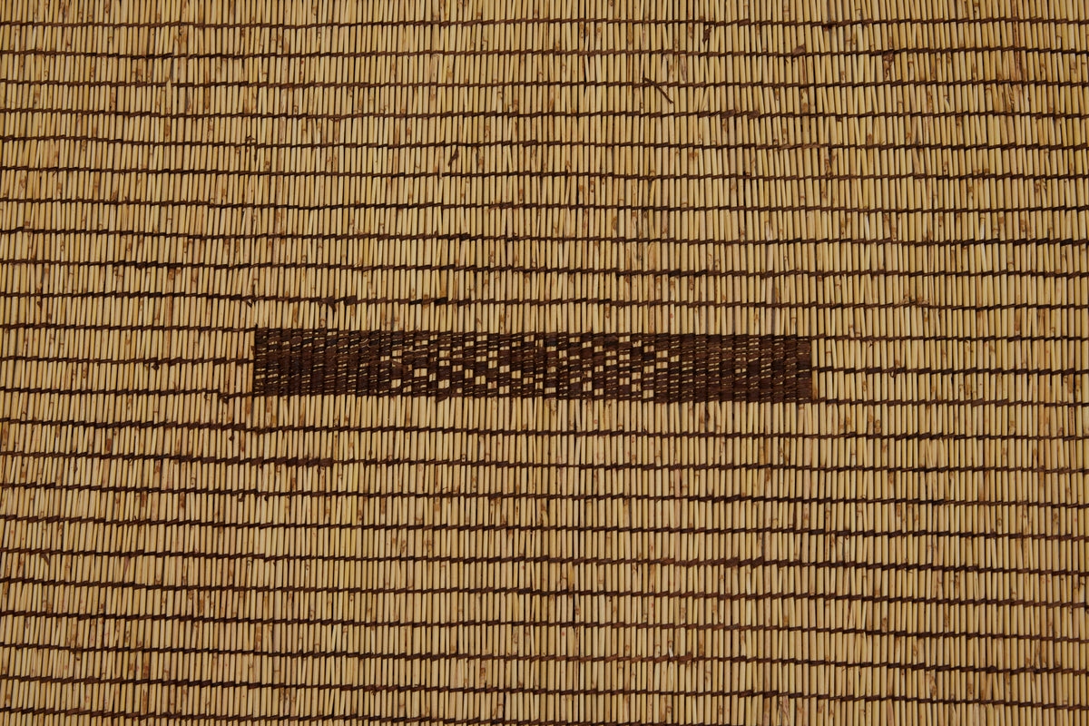 Extra Large 4 Sectioned Blonde Colored Tuareg Carpet with 3 Broad Deco ...