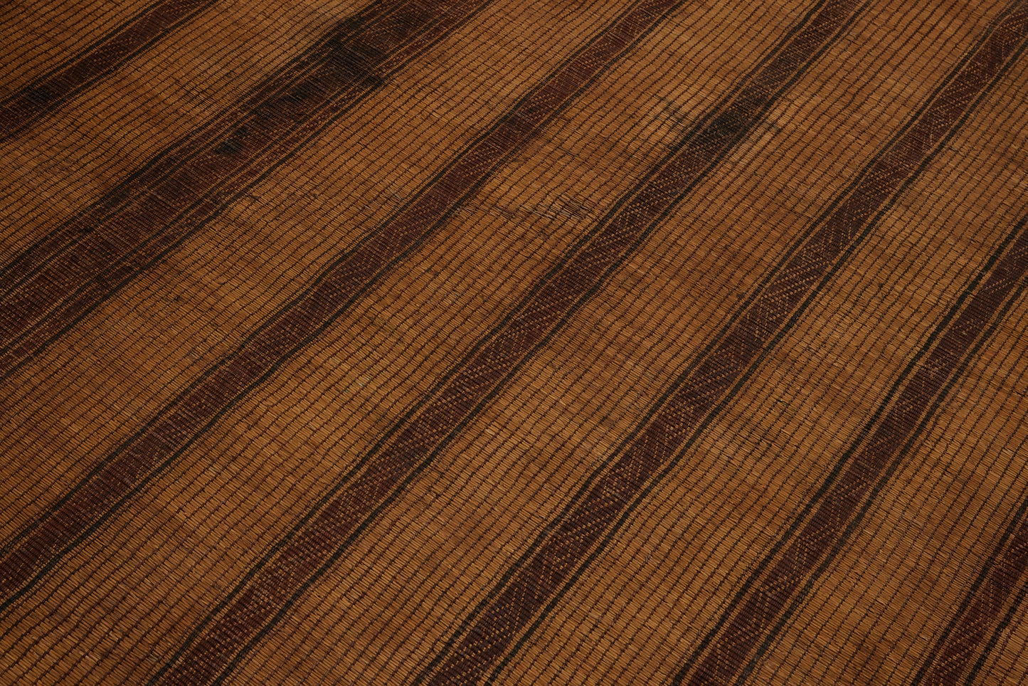 Extra Large Early Coco Colored Tuareg Carpet with a Broad Central Band (8'1" x 15'3")