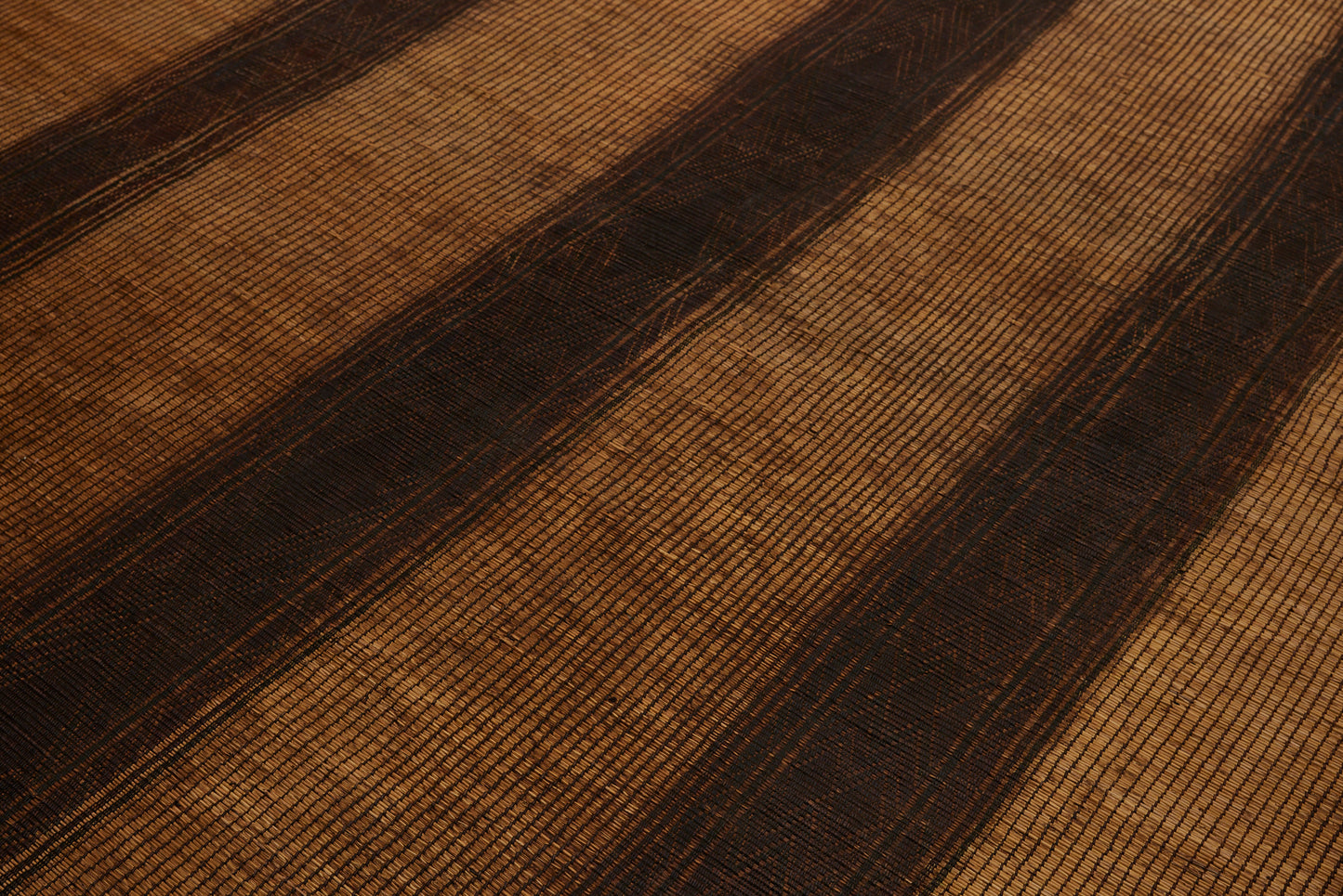 Large Early 3 Banded Tuareg Carpet with 3 Large Central Decorative Bands ........................(7'1" x 15'7")