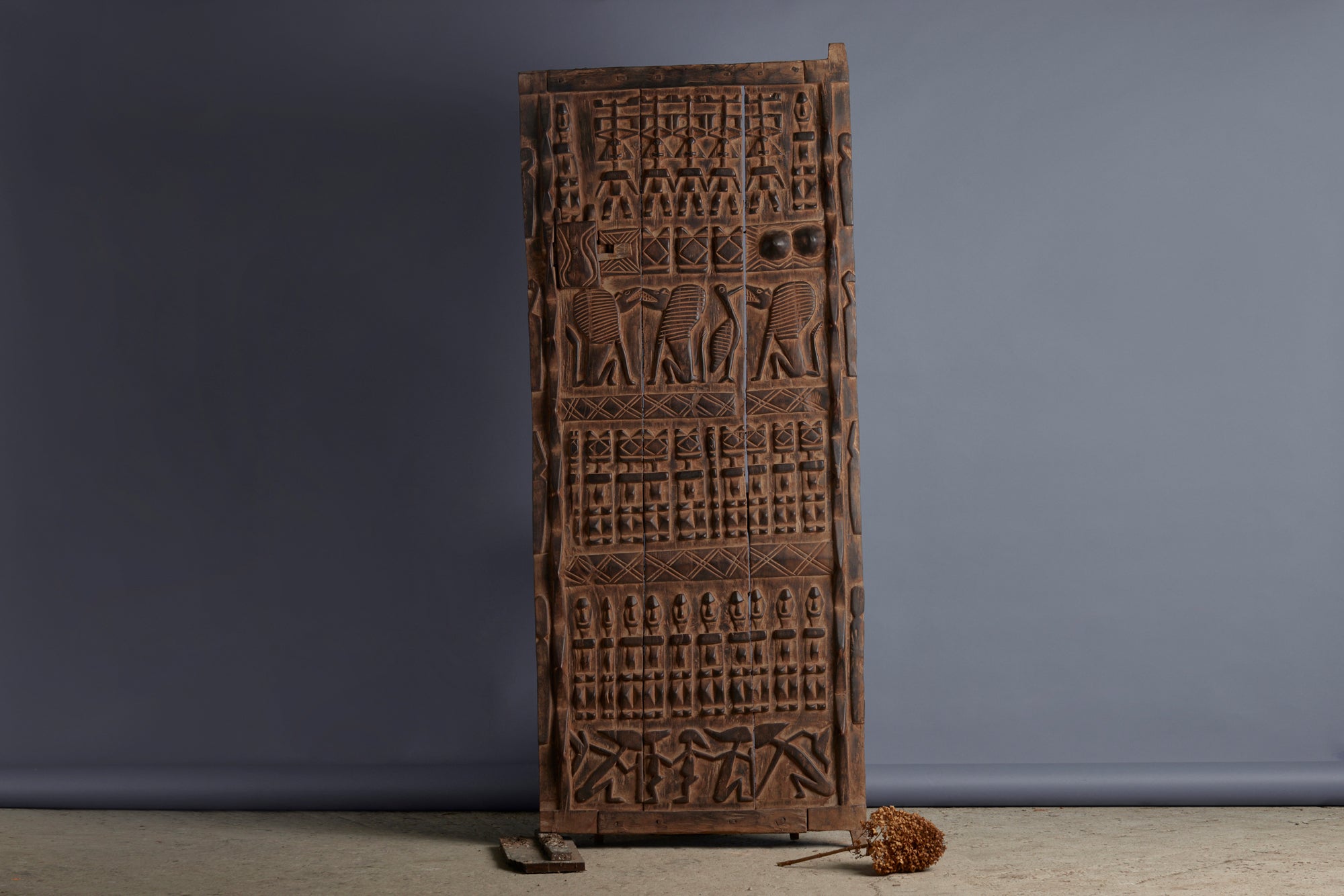 Carved African Door from Mali – Michael Trapp, Inc.