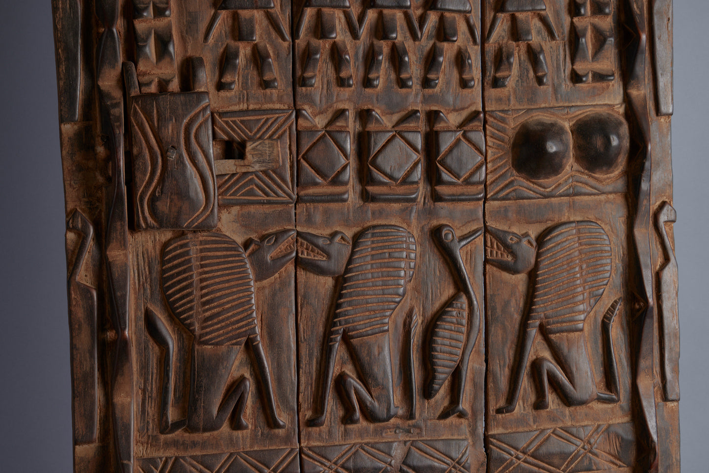Carved African Door from Mali