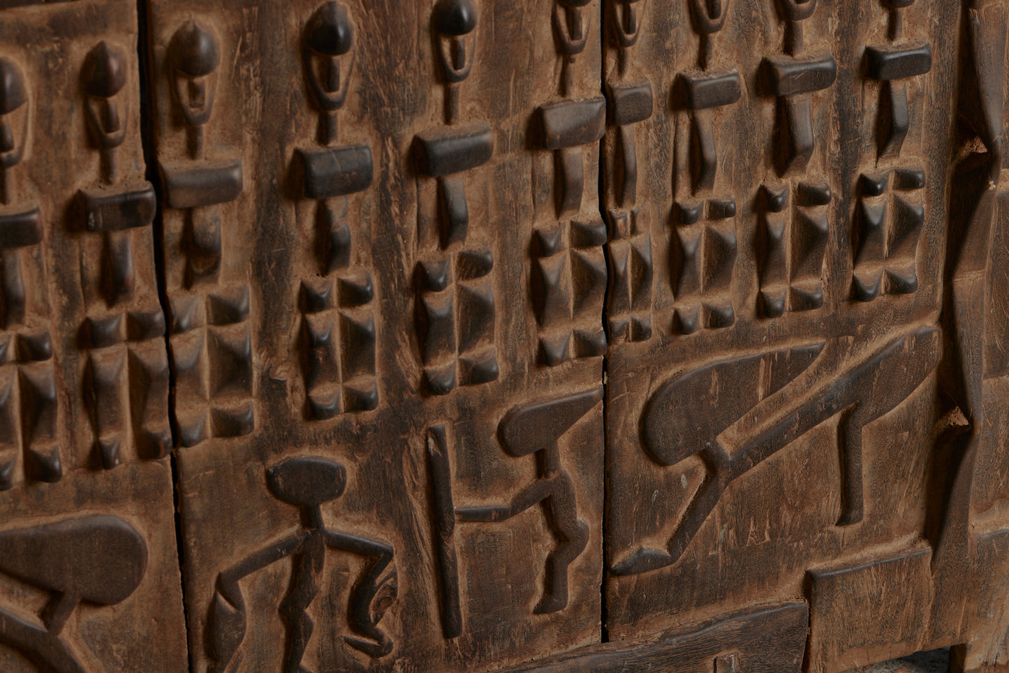 Carved African Door from Mali
