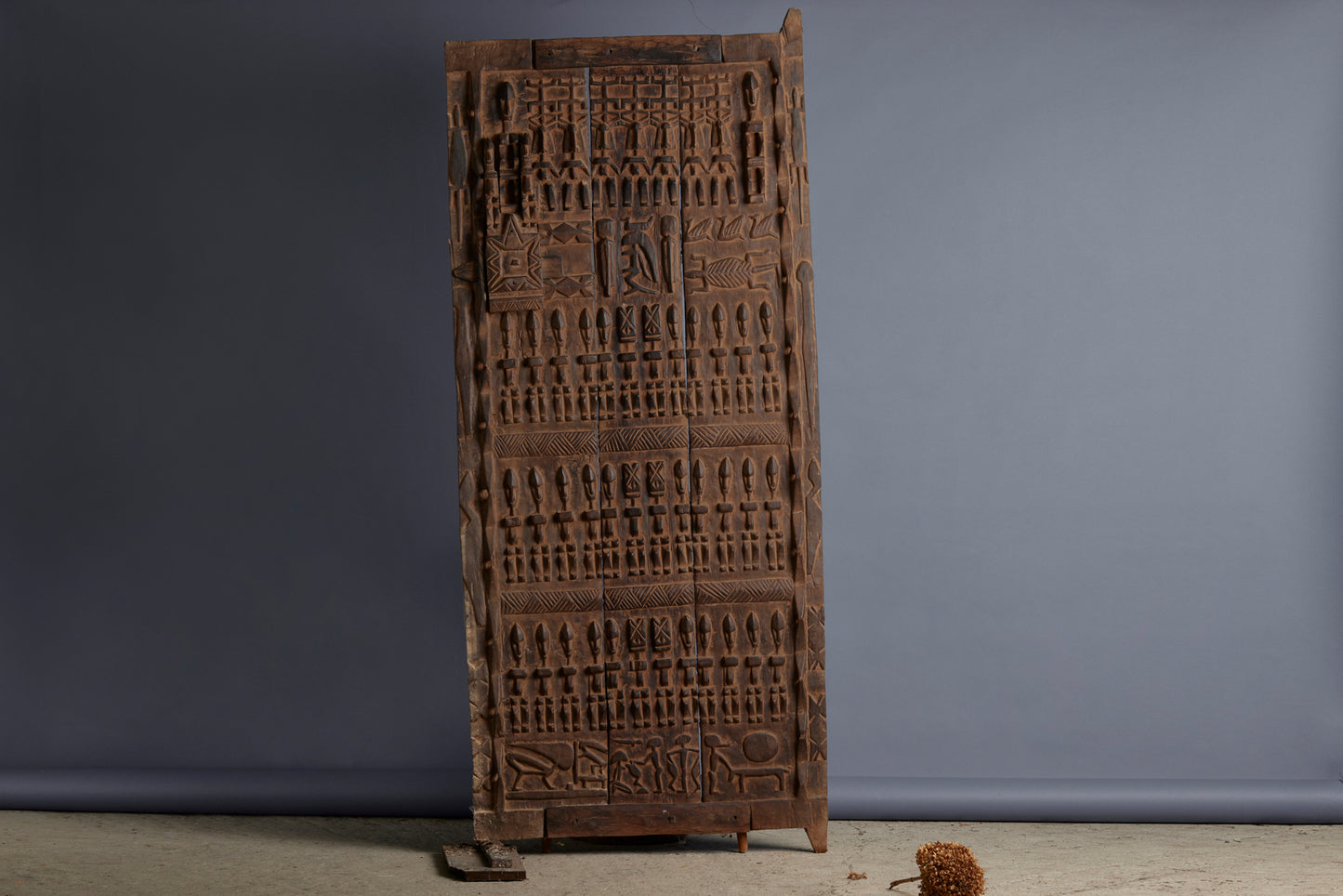 Carved African Door from Mali