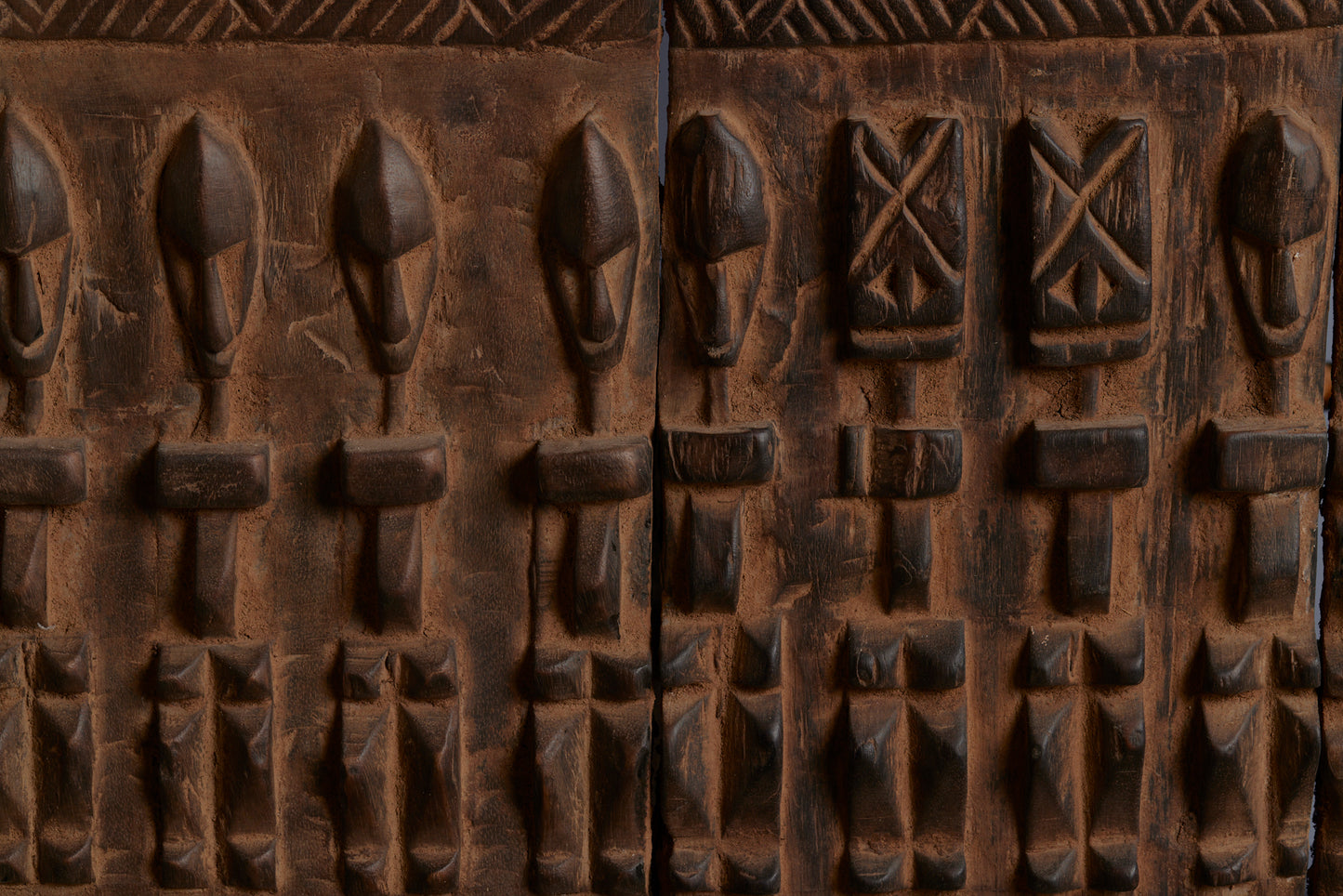 Carved African Door from Mali