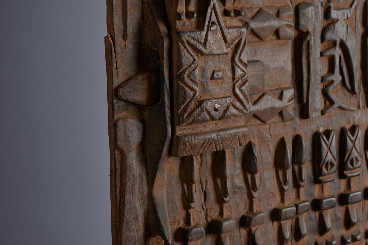 Carved African Door from Mali