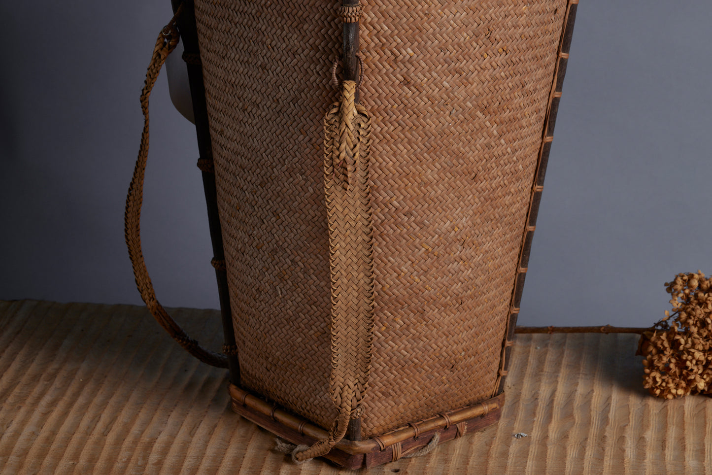 Tall Borneo Gathering Basket