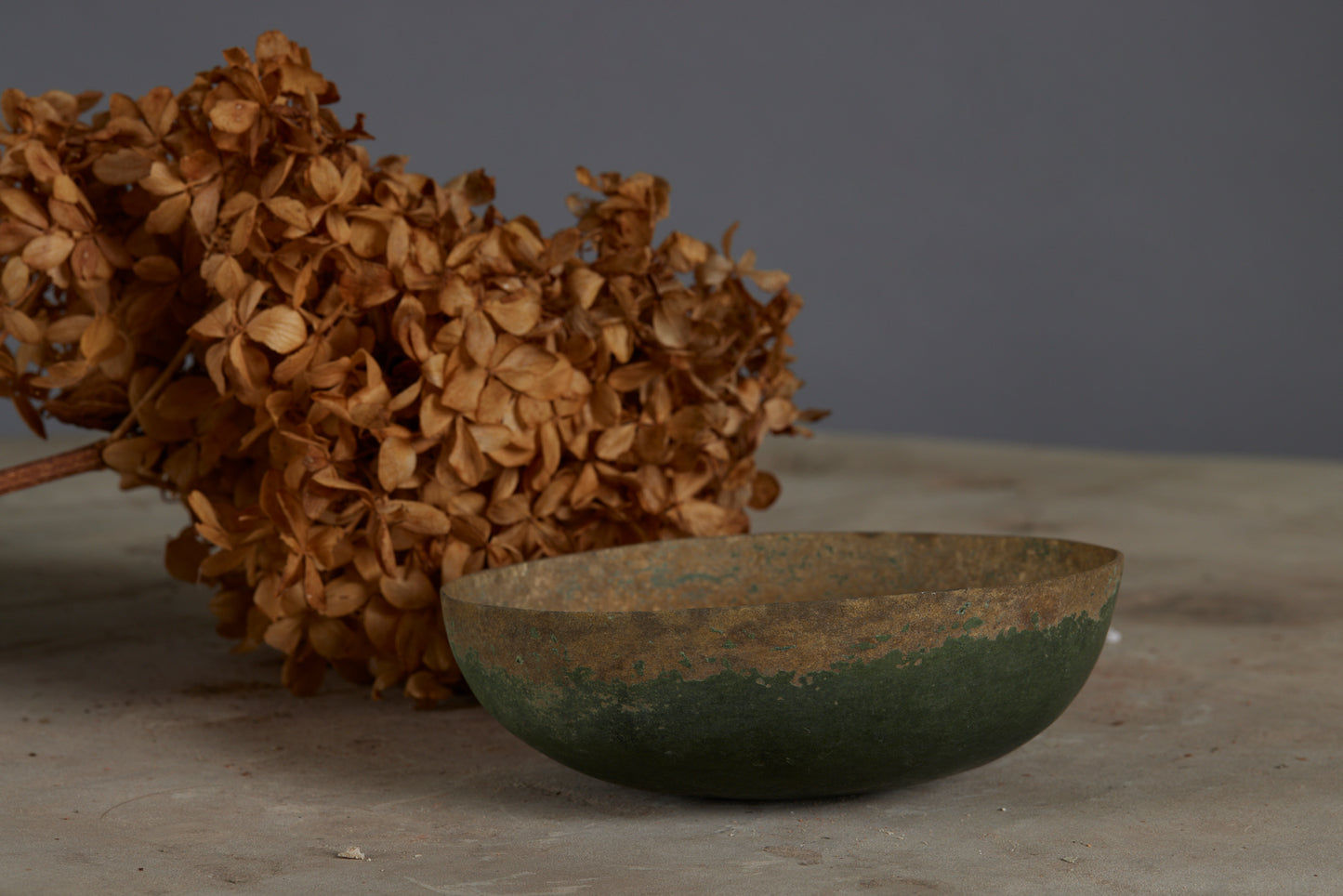 Small Bronze Offering Bowl from the Musi River Basin in Sumatra