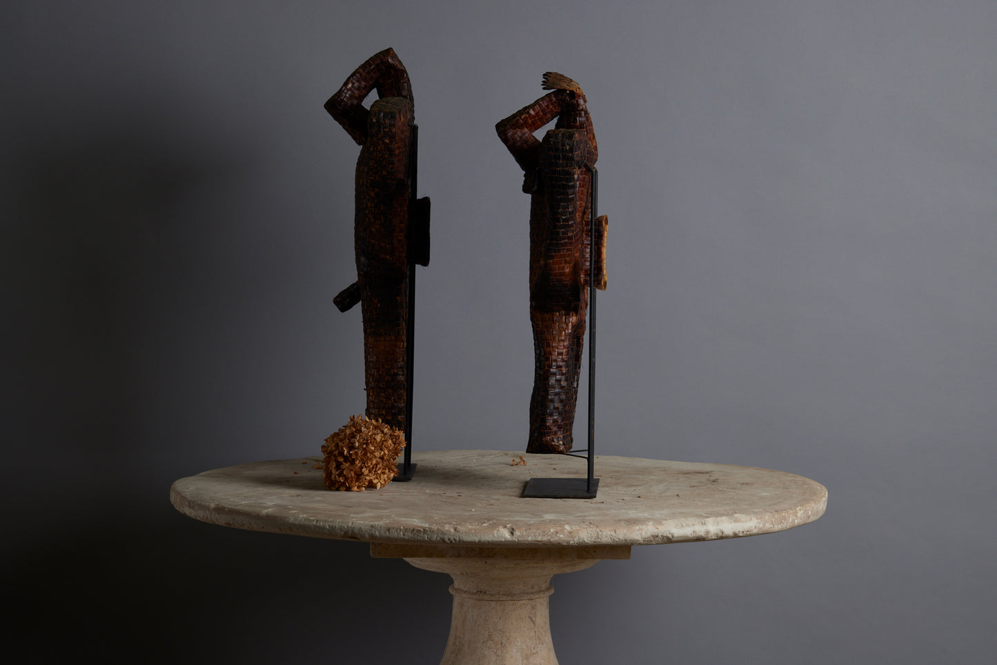 Male Woven Palm Ceremonial Rice Harvest Figure from the Island of Flores