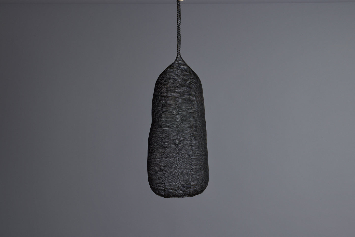 Long Knit Steel Hanging Shade from the Island of Sumba