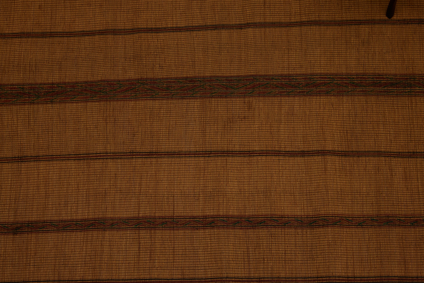 Medium Sized Early Tuareg with Richly Coloured Patterened Bands ............... (7'11''x 8'6'')