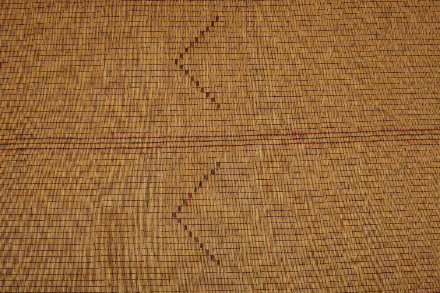 Tuareg Runner with Patterned Diamonds and V's..........(4'5" x 16'3")