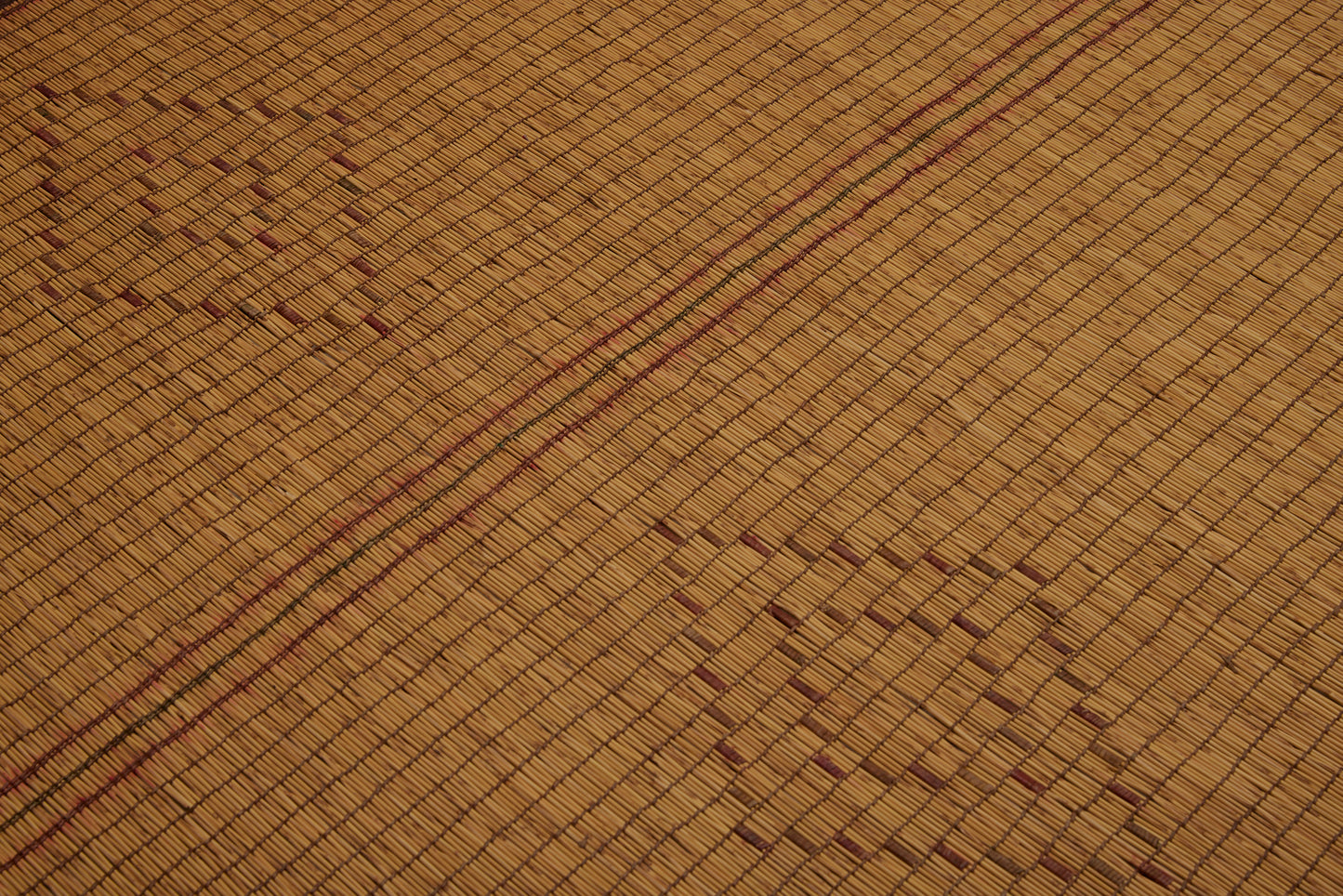 Tuareg Runner with Patterned Diamonds and V's..........(4'5" x 16'3")