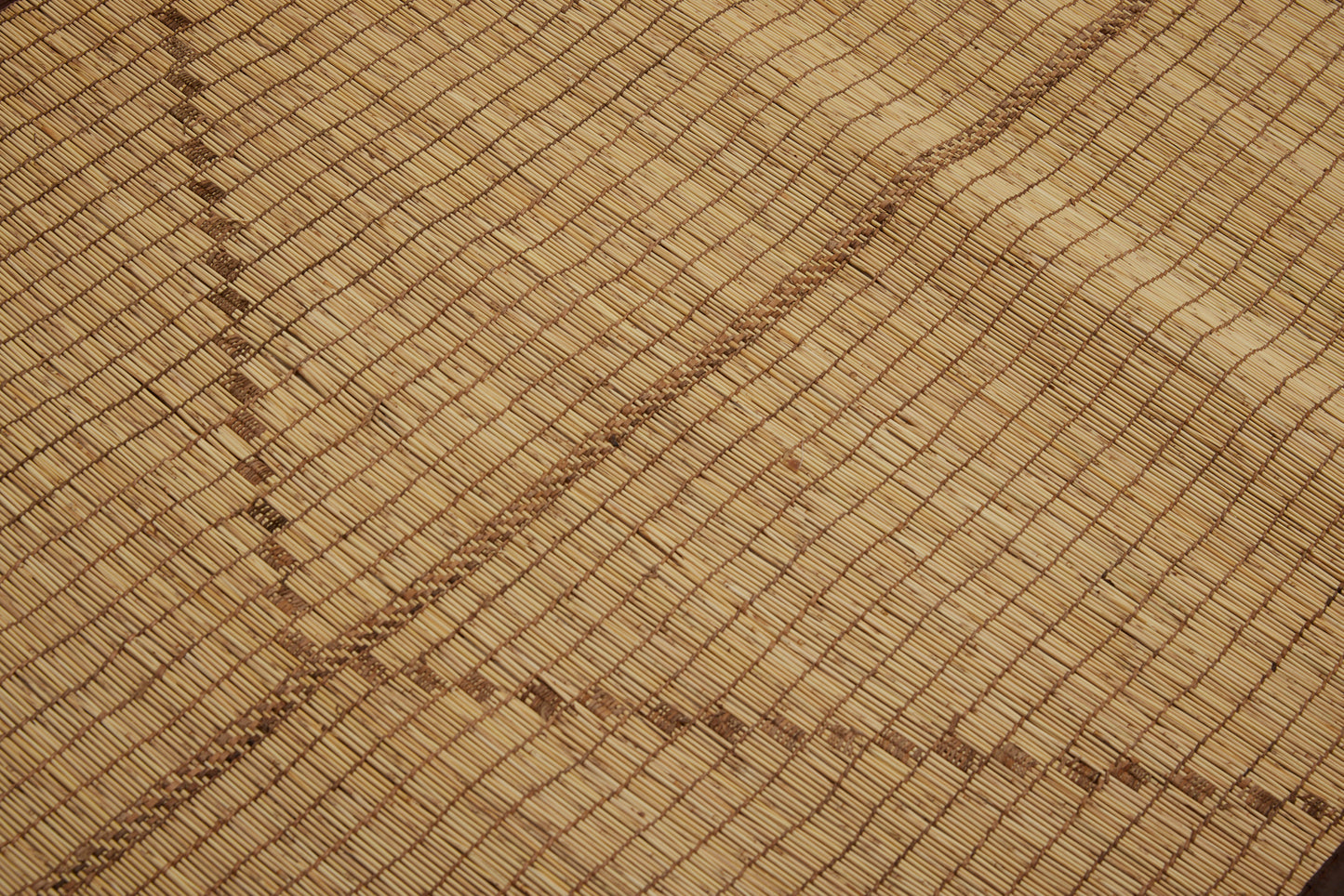 Light Coloured Tuareg Runner with Herringbone Pattern ............. (3'8" x 13'1")