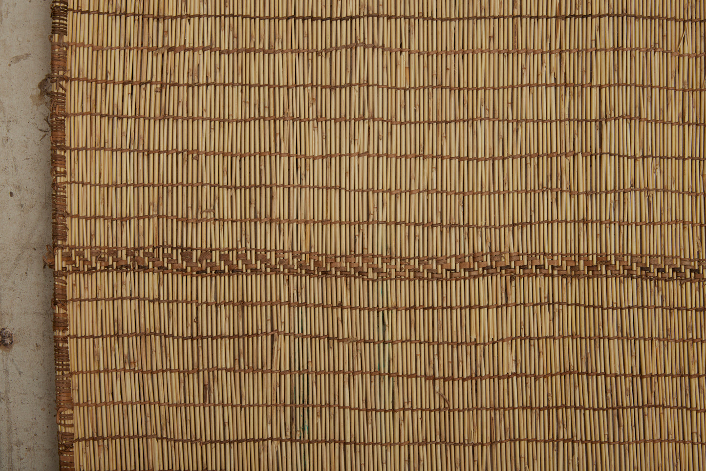 Light Coloured Tuareg Runner with Herringbone Pattern ............. (3'8" x 13'1")