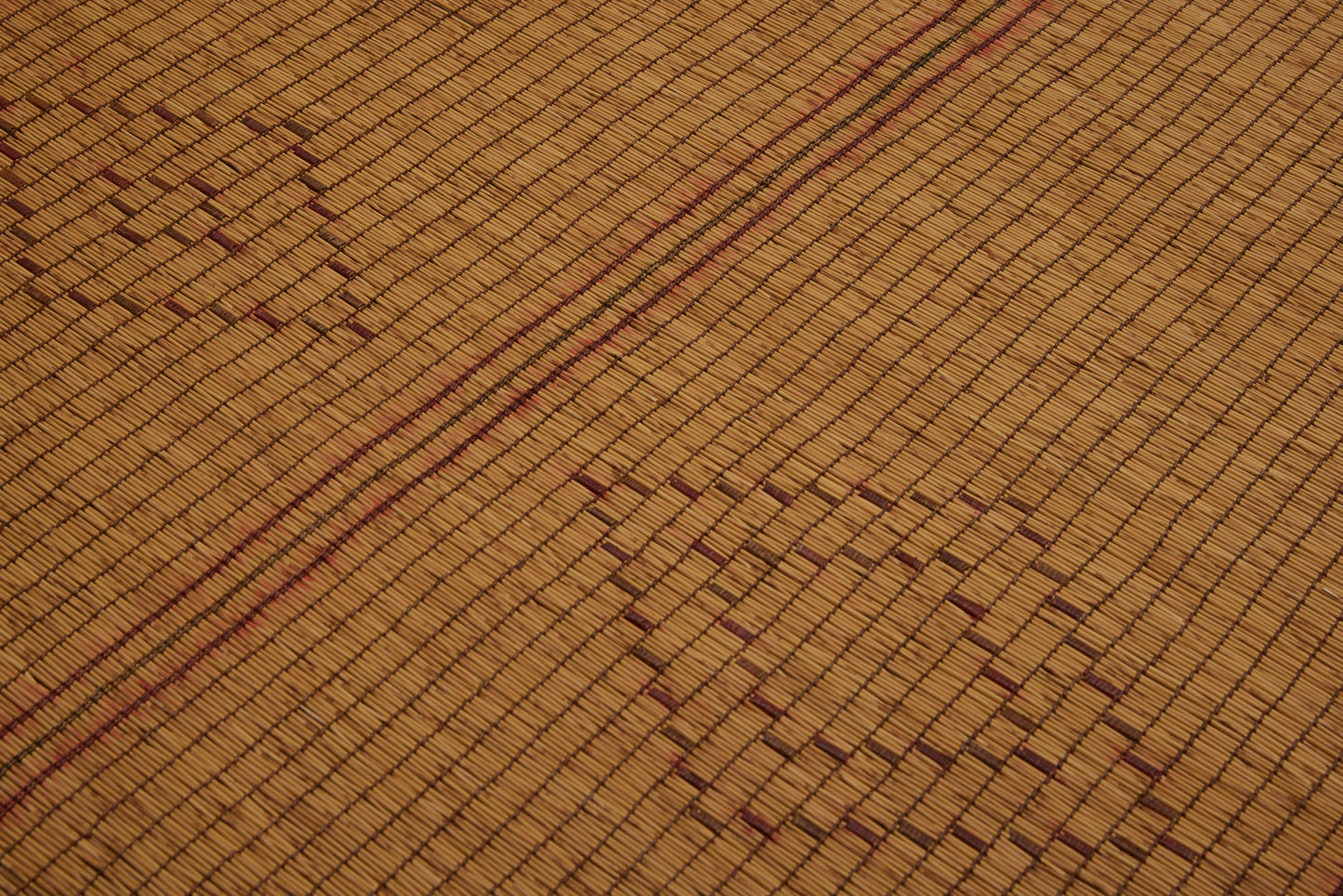 Early Toast Coloured Tuareg Runner with Stepped Diamonds Pattern ............. (4'5" x 16'4")