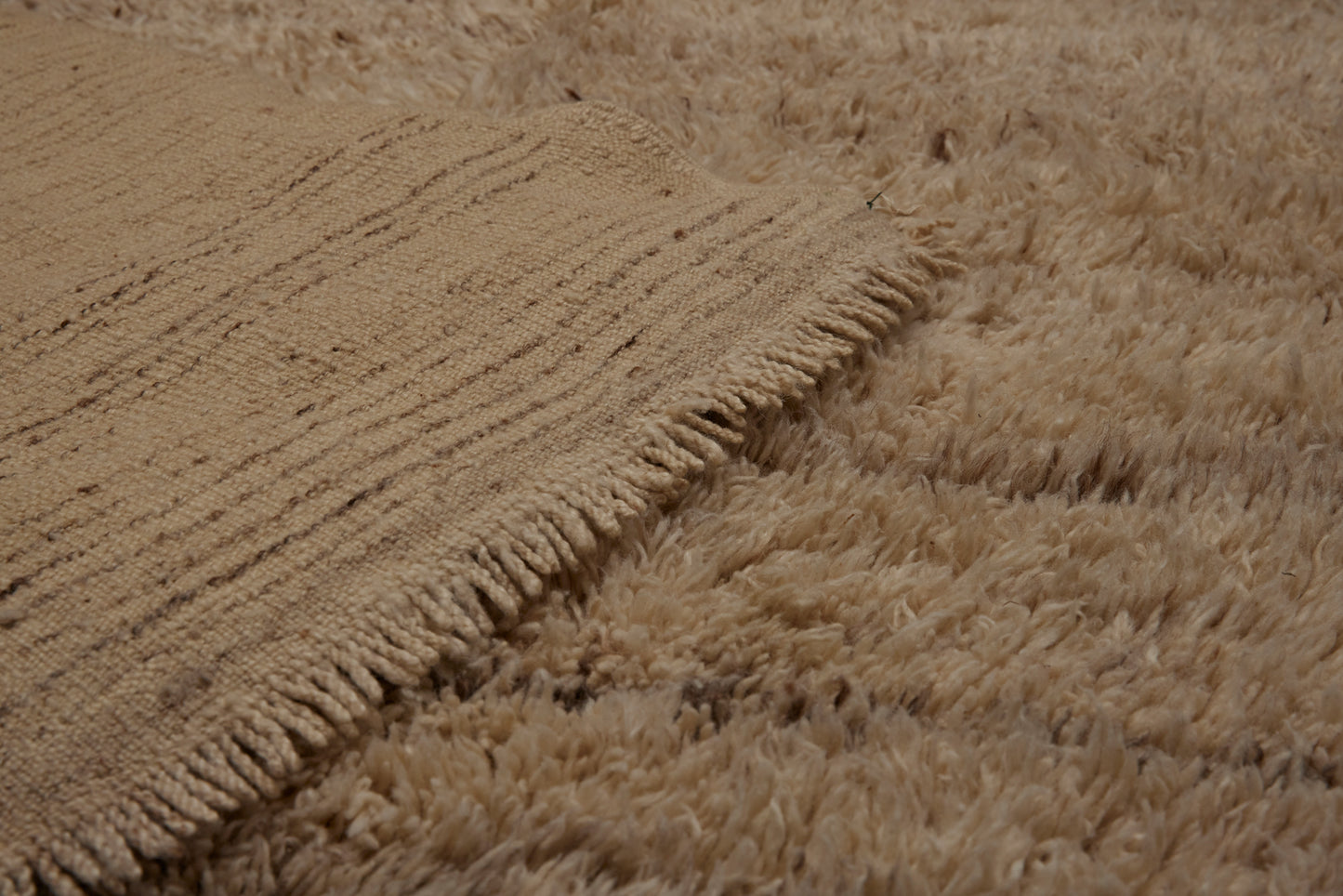 All Natural Thick Pale Grey & Cream Coloured Tulu from Konya .............. (4'9''x8'6'')