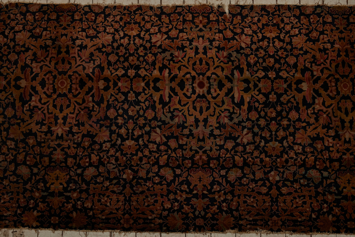 Fragment of an Agra Carpet .............. (52''x 10'2'')
