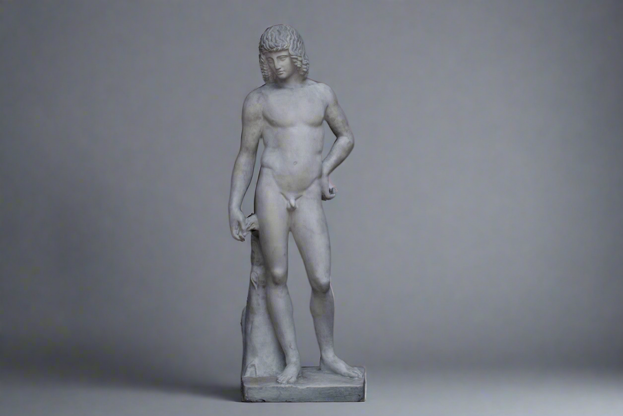 19th Century Plaster Figure of a Greek Athlete