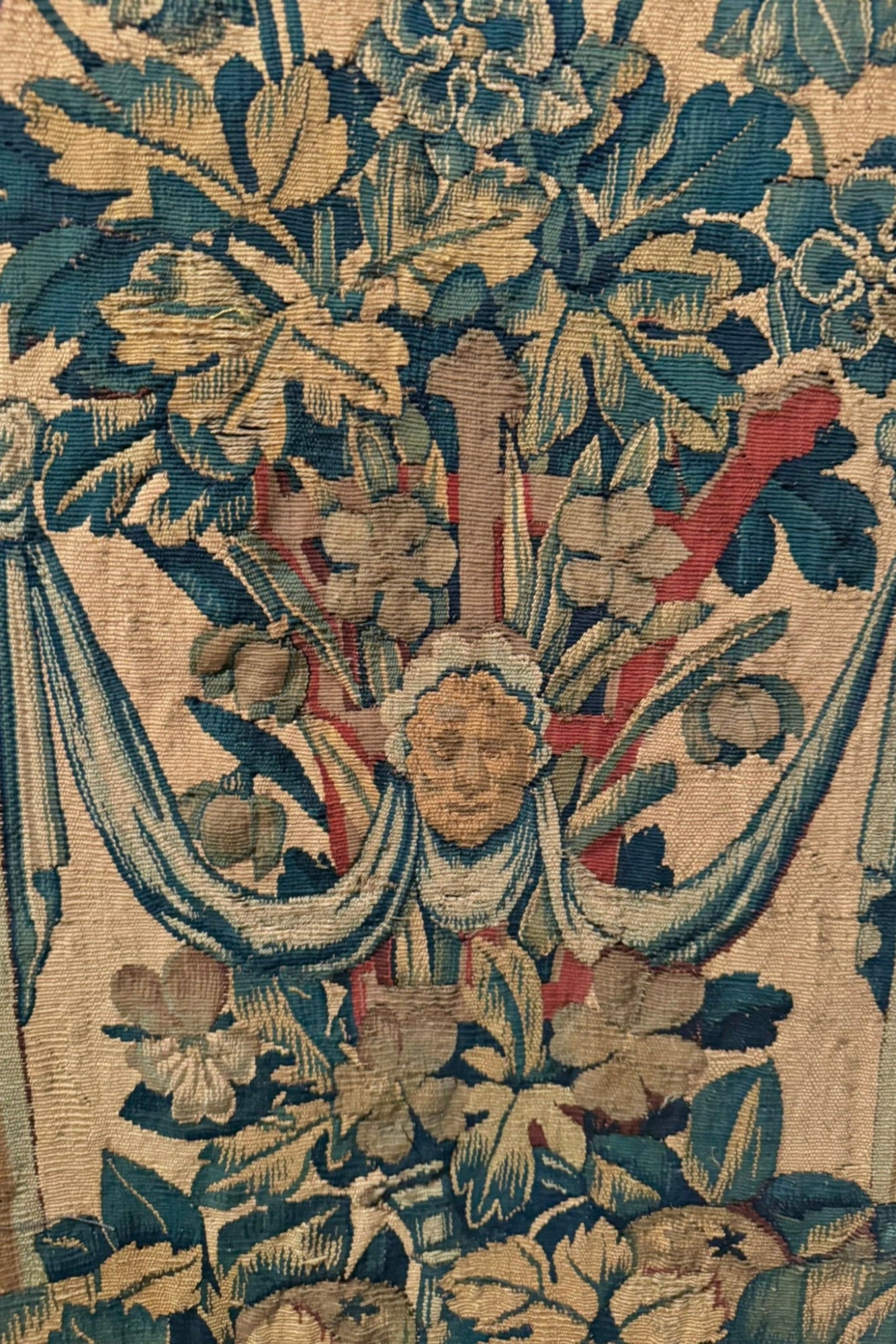 Early 17th Century Tapestry Panel Fragment