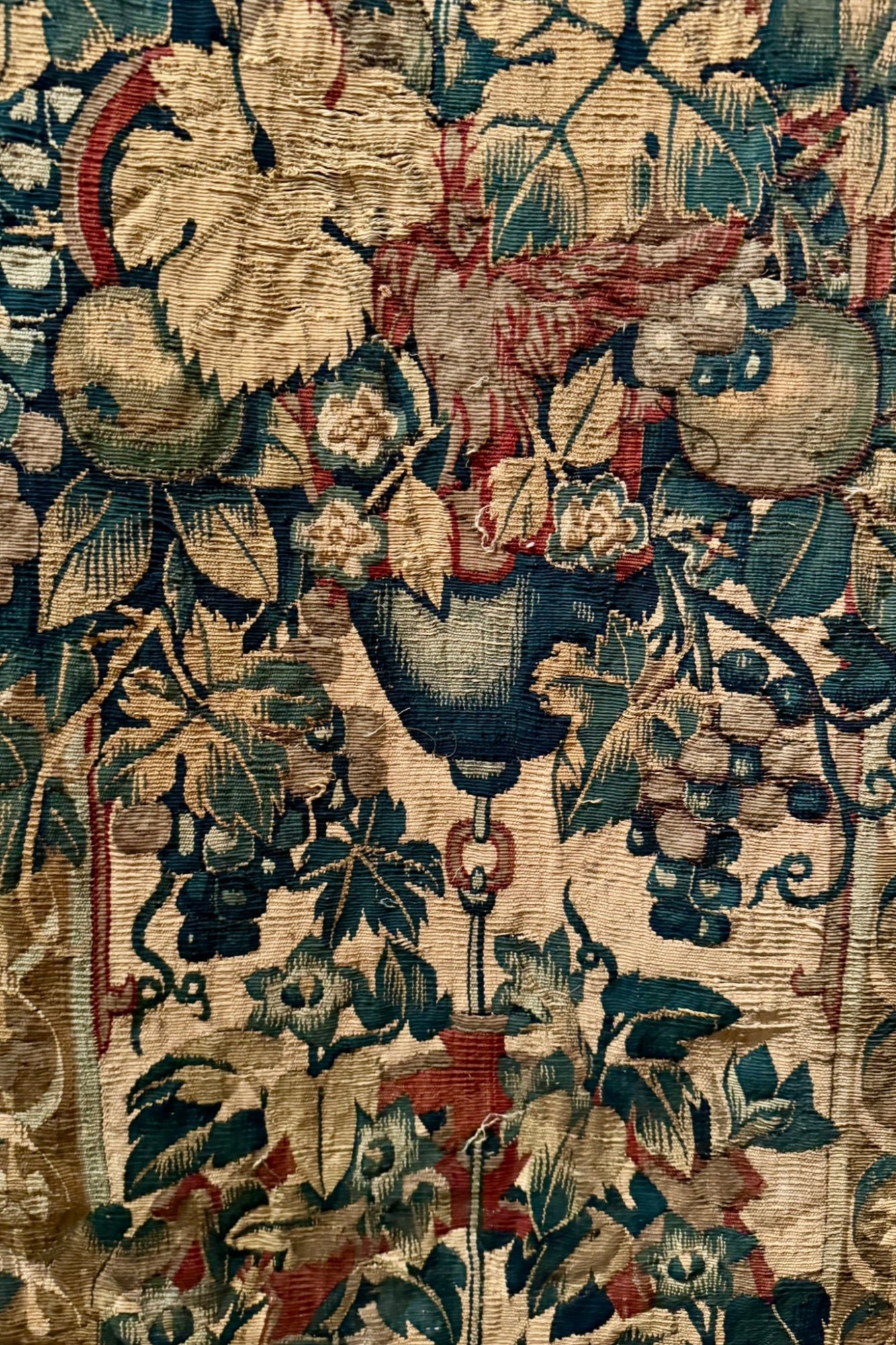 Early 17th Century Tapestry Panel Fragment