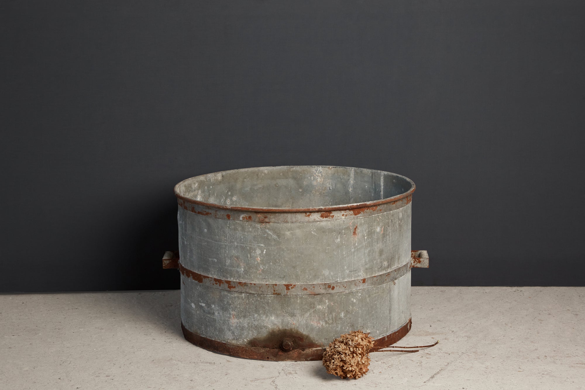 Extra Large French Zinc Planting Pot – Michael Trapp, Inc.