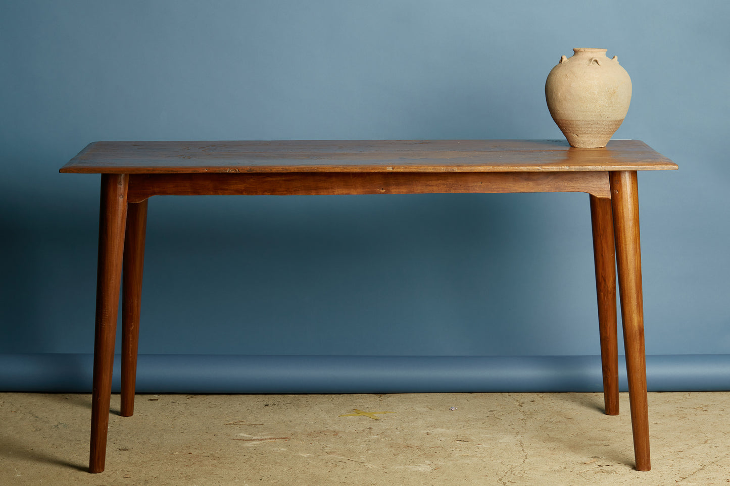Mid Century Dutch Colonial Teak Table from Java