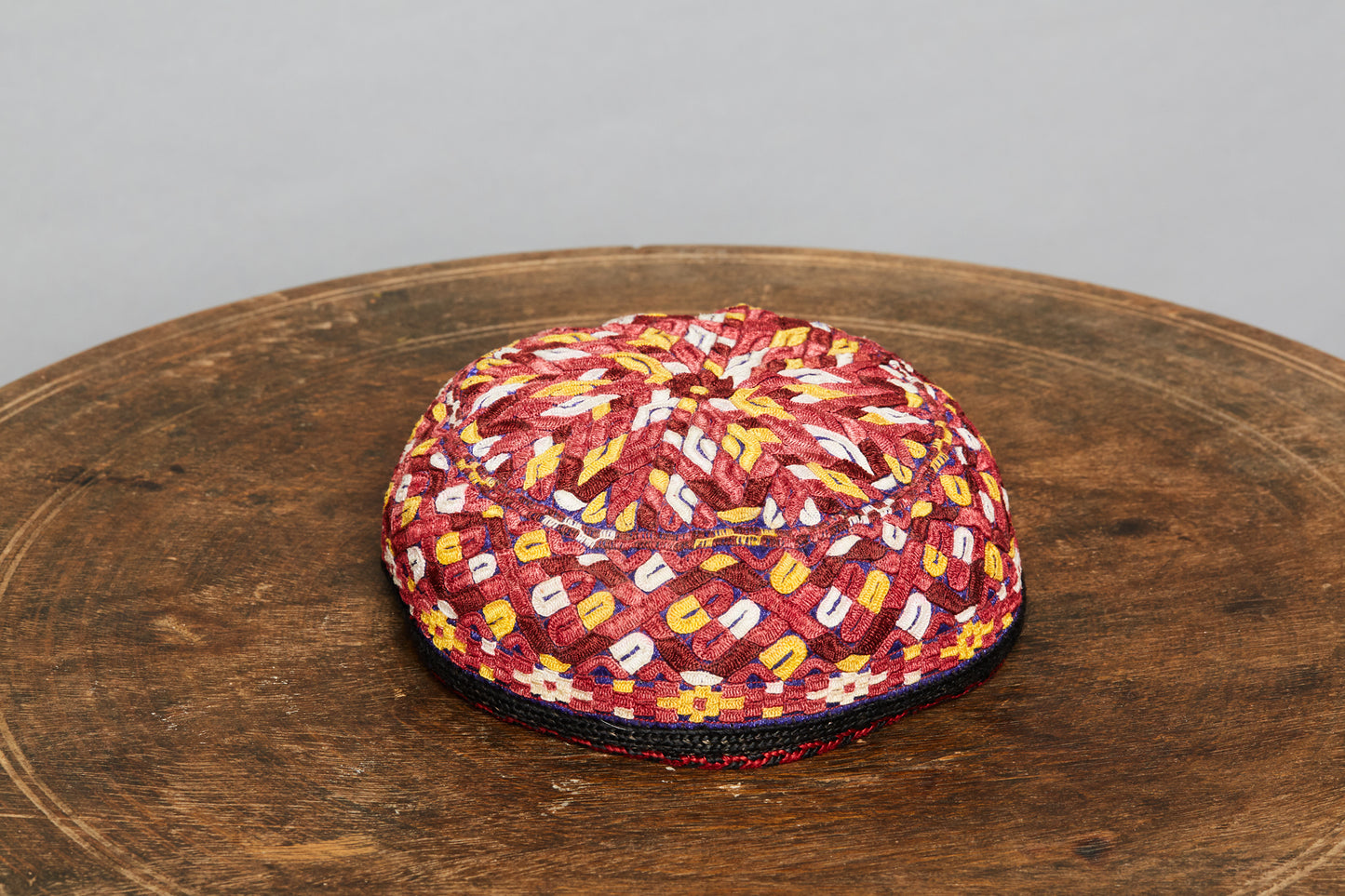 Turkmen Cap in Rose & Gold