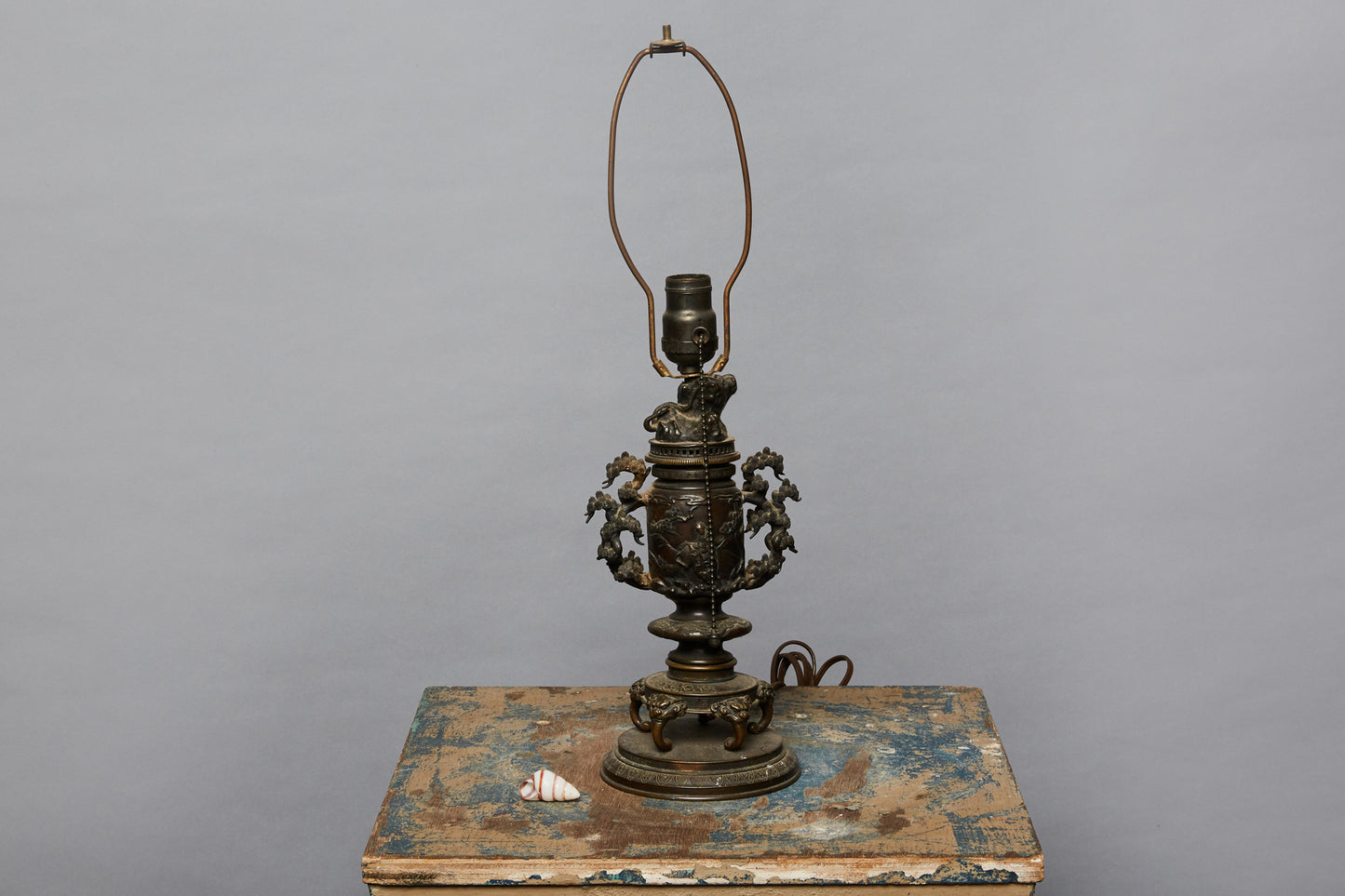 Cast Bronze Chinese Urn