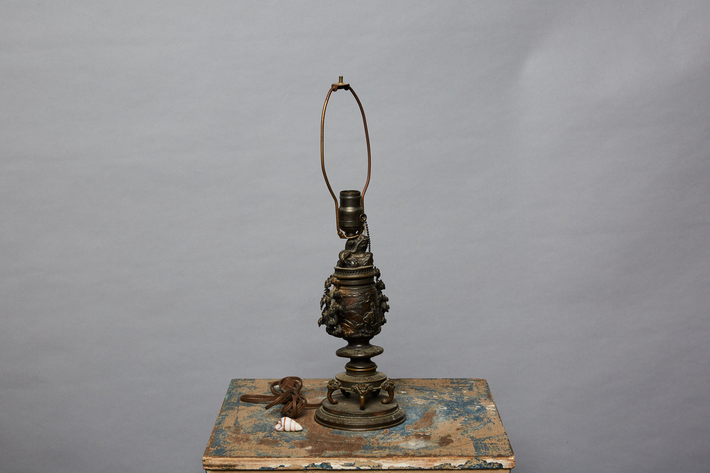 Cast Bronze Chinese Urn