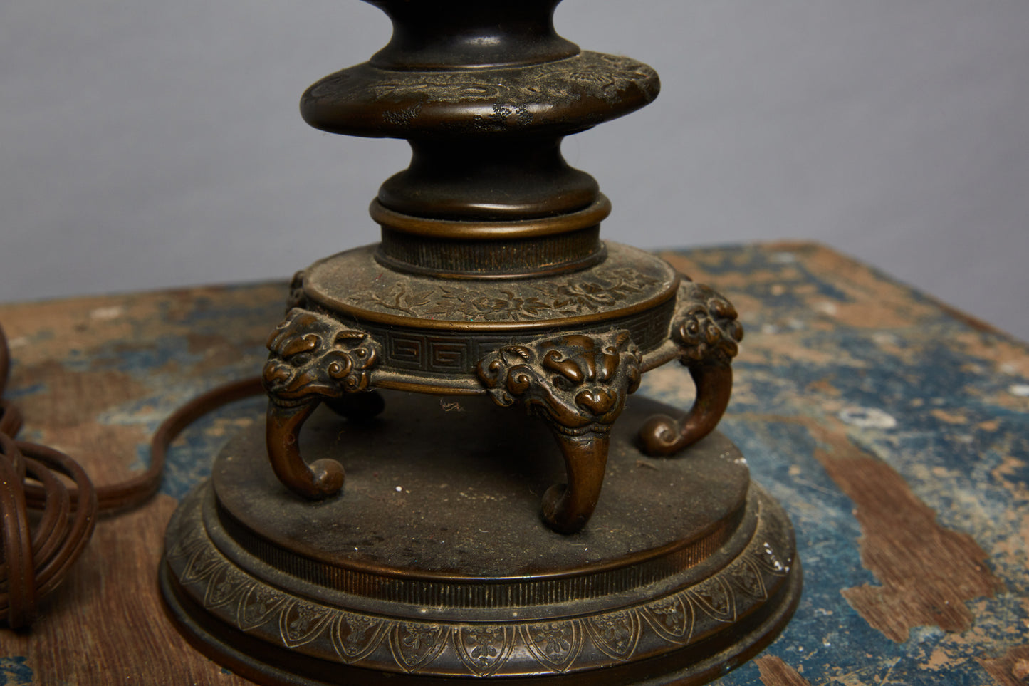 Cast Bronze Chinese Urn