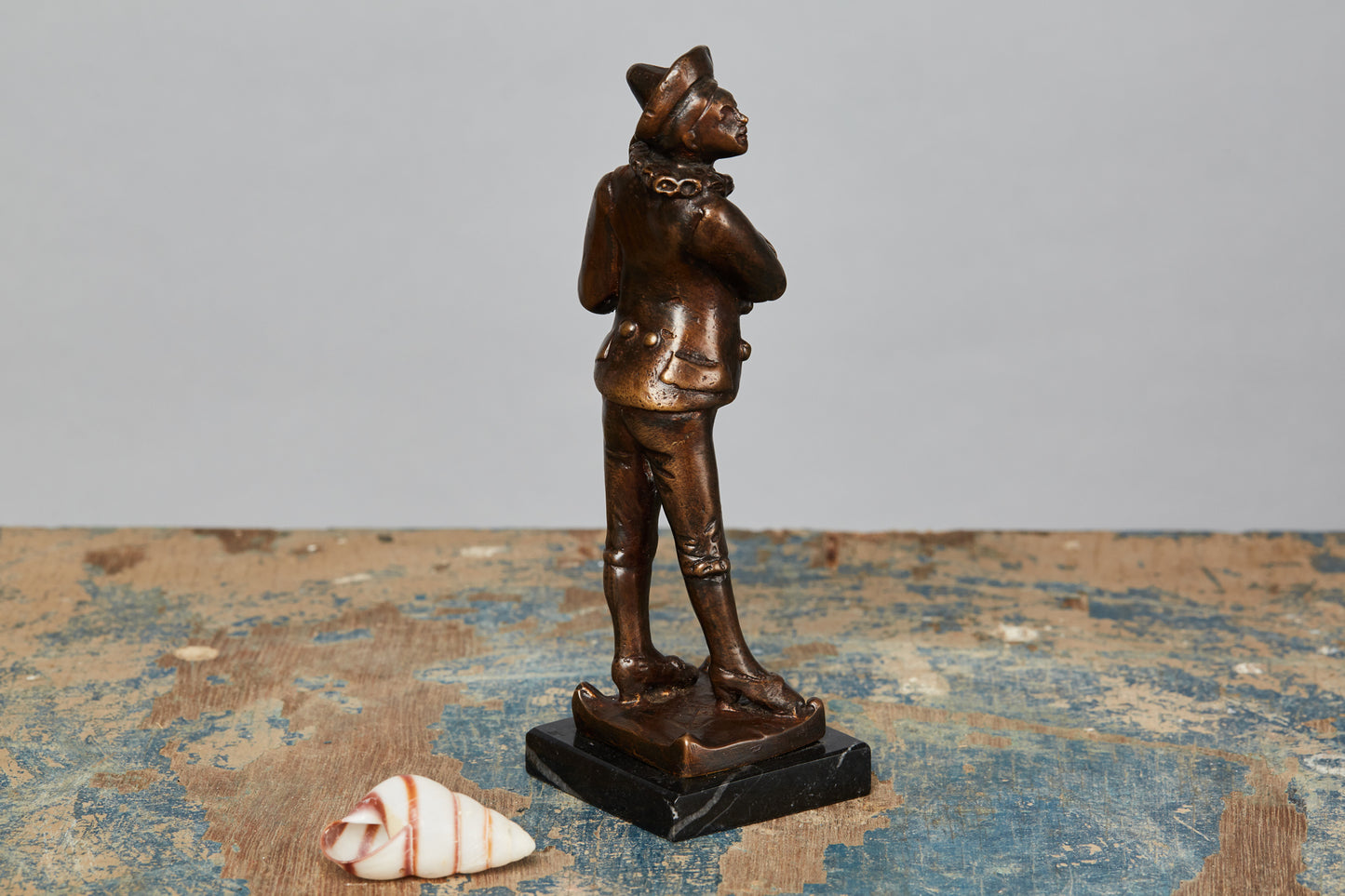 Late 19th Century Bronze of a Carnival Figure