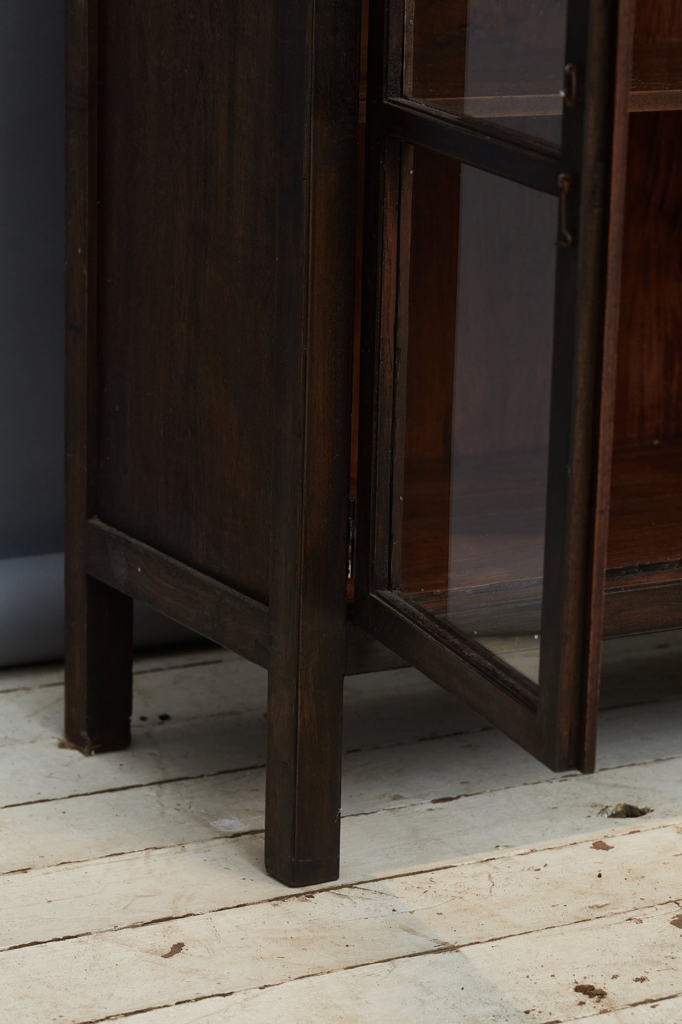 Mid 19th Century Teak Dutch Colonial Apothecary Cabinet from Jakarta