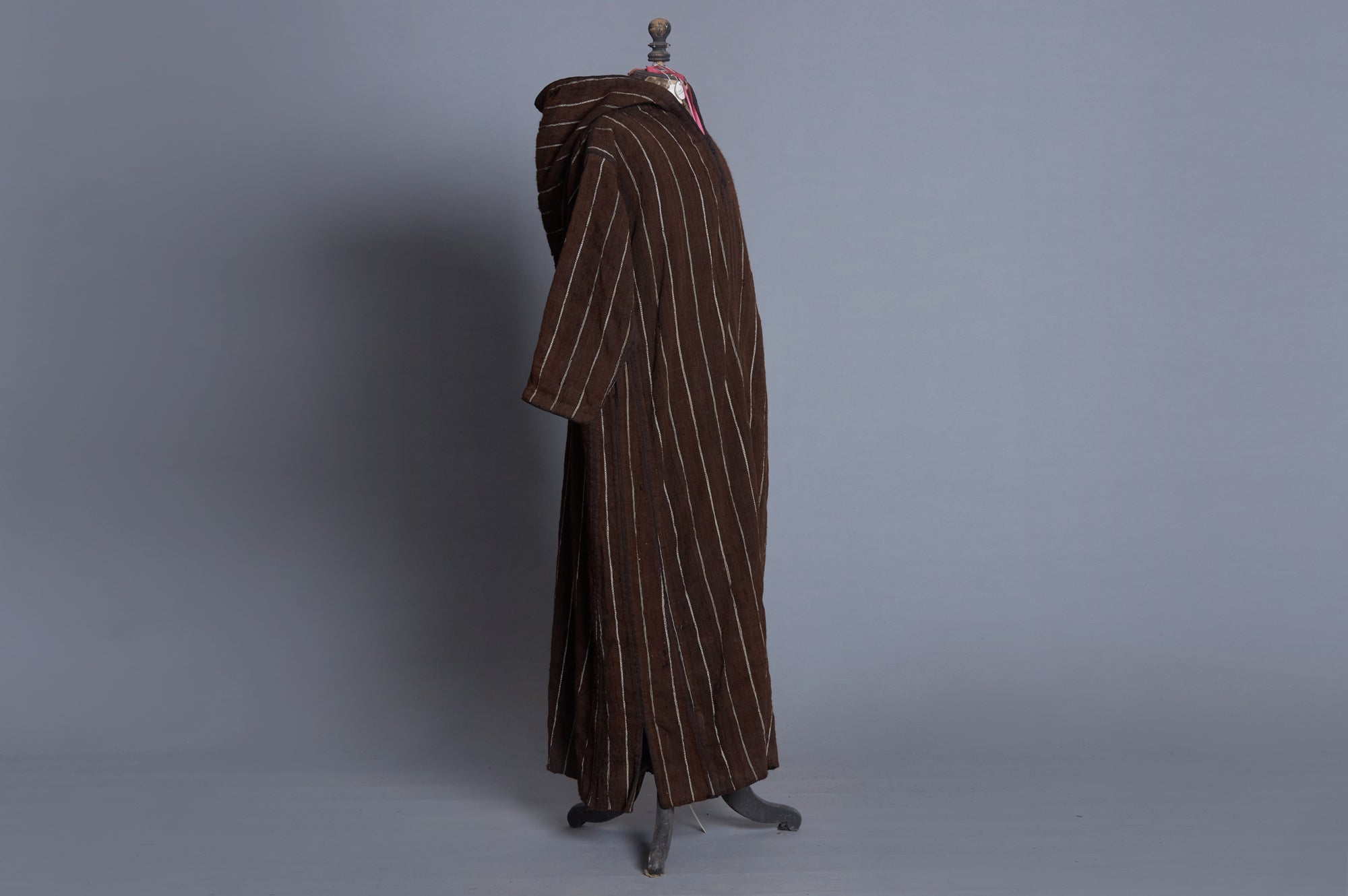 Chocolate & Cream Striped Bedouin Robe – Michael Trapp, Inc.