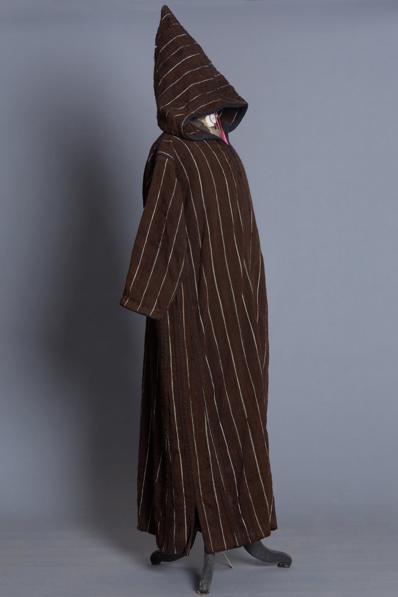 Chocolate & Cream Striped Bedouin Robe