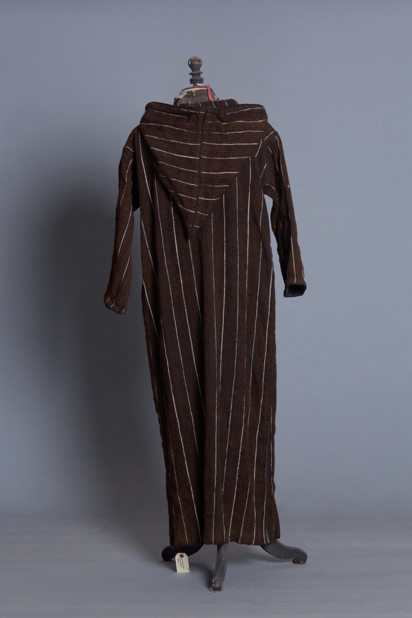 Chocolate & Cream Striped Bedouin Robe