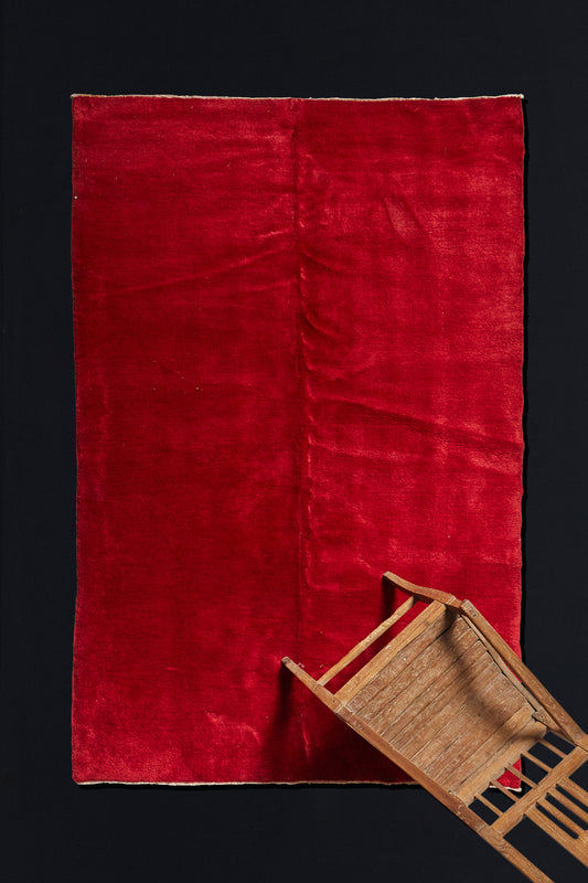 Cherry Red Turkish Sparta Carpet ......................... (5' 4'' x 8')