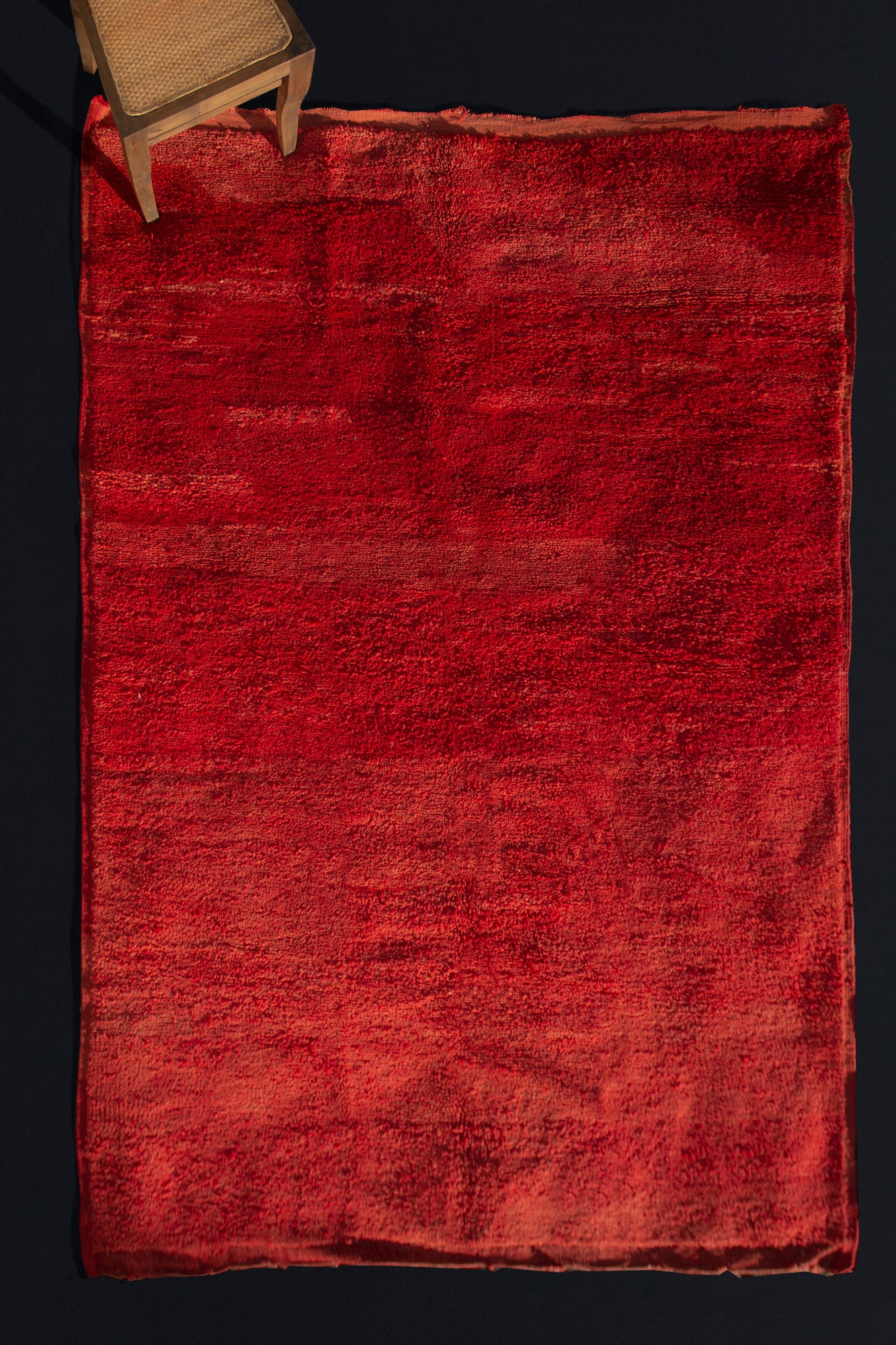 Medium Size Naturally Dyed Chichaoua Carpet (6' 3'' x 9' 1'')