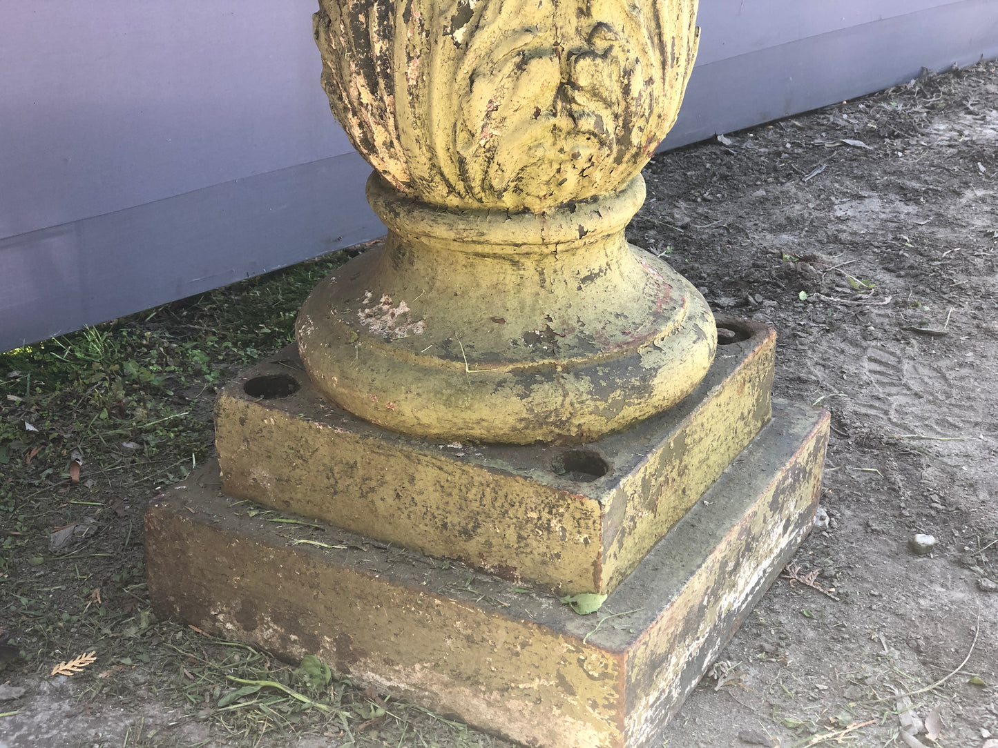 Early 20th C. Large Cast Iron Fountain