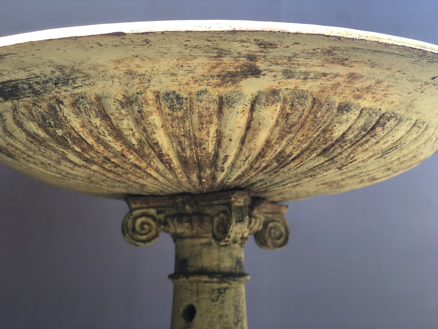 Early 20th C. Large Cast Iron Fountain