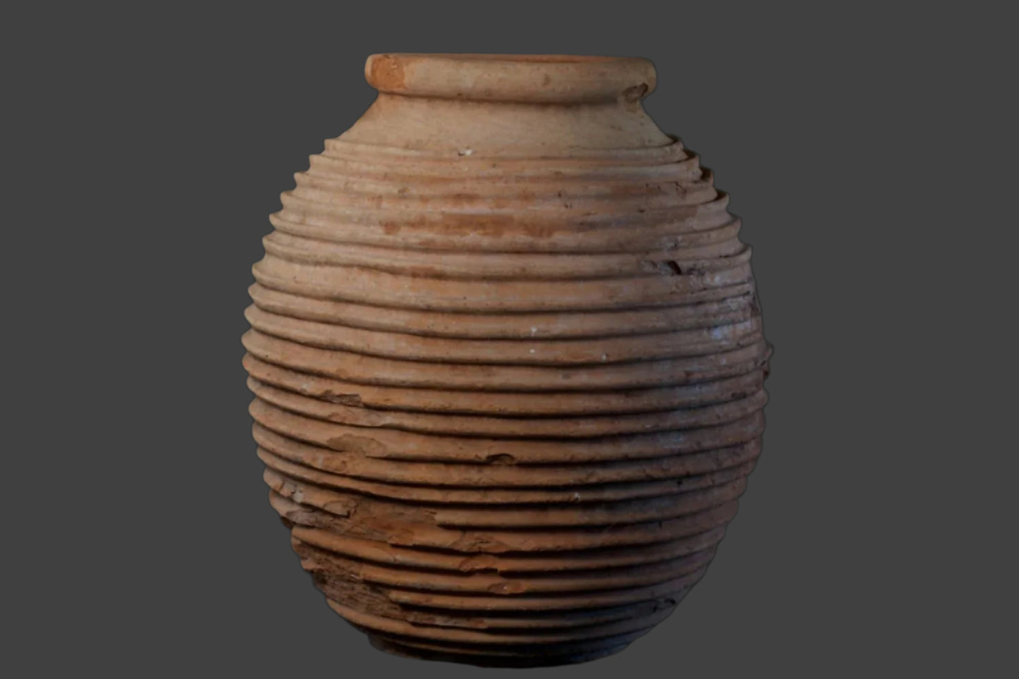 Extra Large 18th Century Peloponnesian Terra Cotta Olive Oil Jar