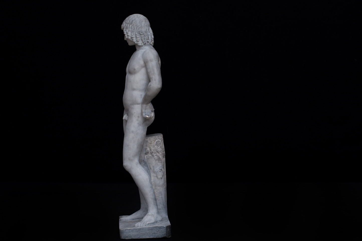 19th Century Plaster Figure of a Greek Athlete