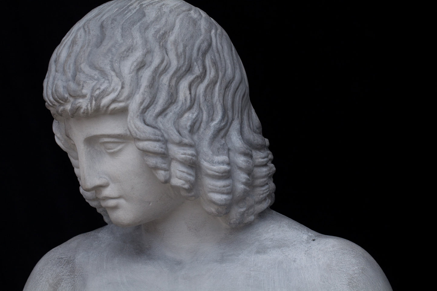 19th Century Plaster Figure of a Greek Athlete